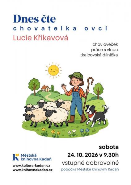 DNES ČTE chovatelka ovcí